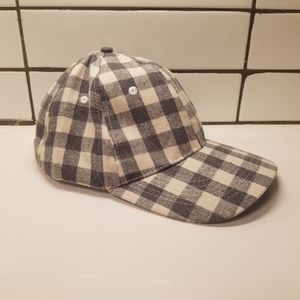 Cocus Pocus Buffalo Check Baseball Cap Hat Gray Plaid FabFitFun Fall 2021 New